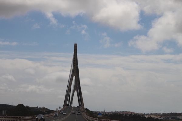 Entramos na Espanha por Huelva.